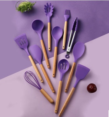 Silicone Kitchen Utensil Set – Heat Resistant & Non-Stick