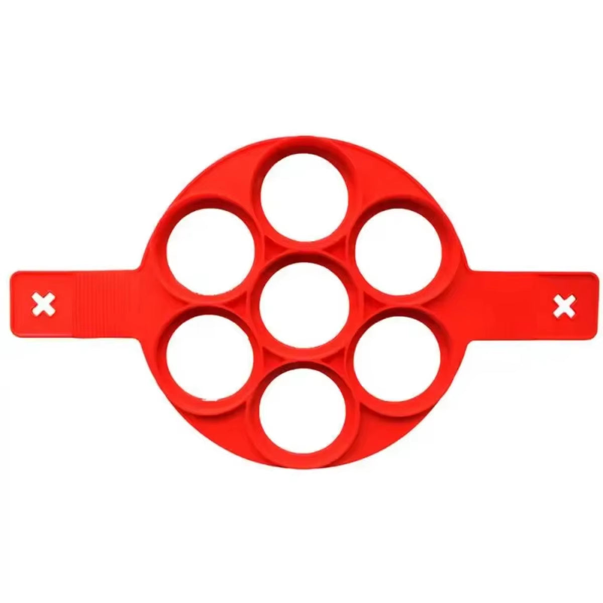 Egg Pancake Ring Nonstick Pancake Maker Mold Silicone Egg Cooker Fried Egg Shaper Omelet Moulds for Kitchen Baking Accessories