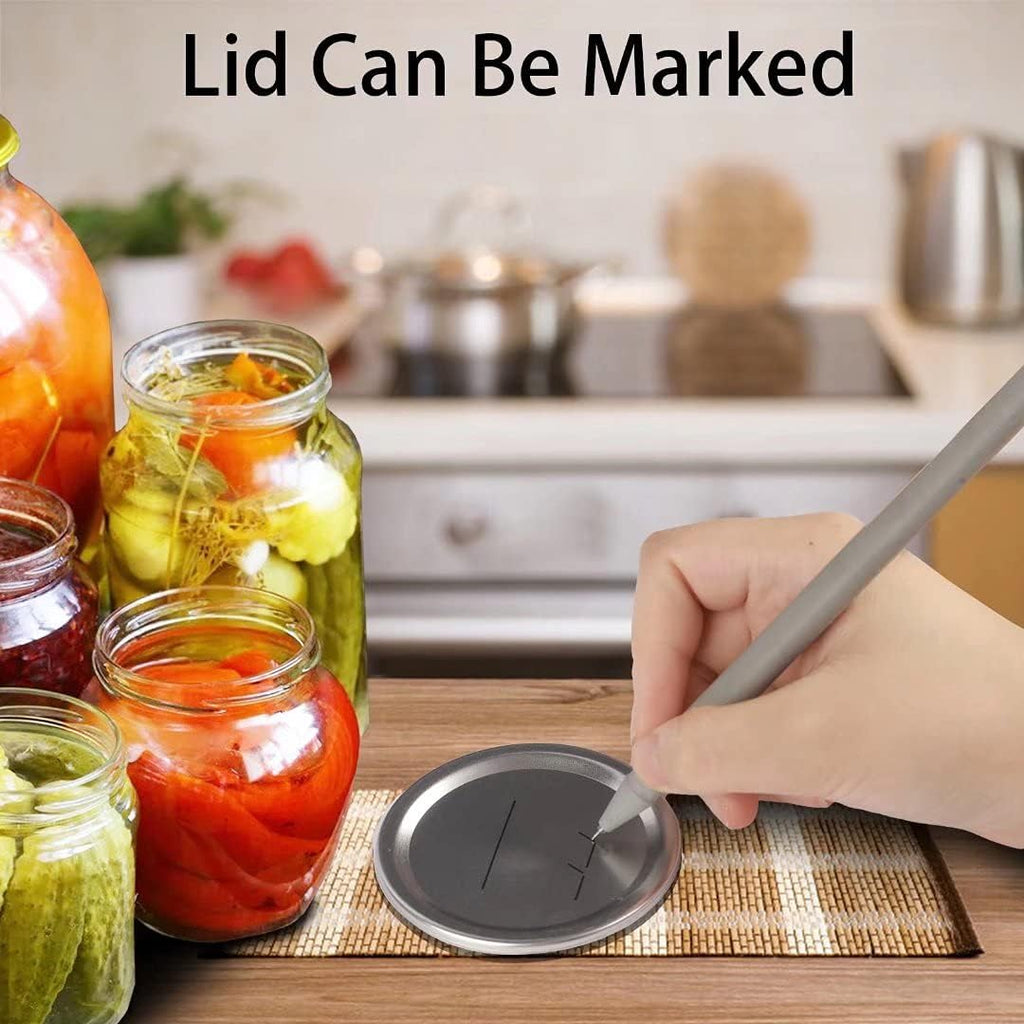 50-Count 70Mm Regular Mouth Canning Lids for Ball, Kerr Jars, Wide Canning Lids 100% Fit Airtight for Regular Mouth Jars Leak Proof Rust-Proof Canning Jar Lids for Homemade Jam Pickles(50Pcs)